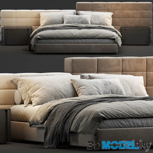 Minotti lawrence bed