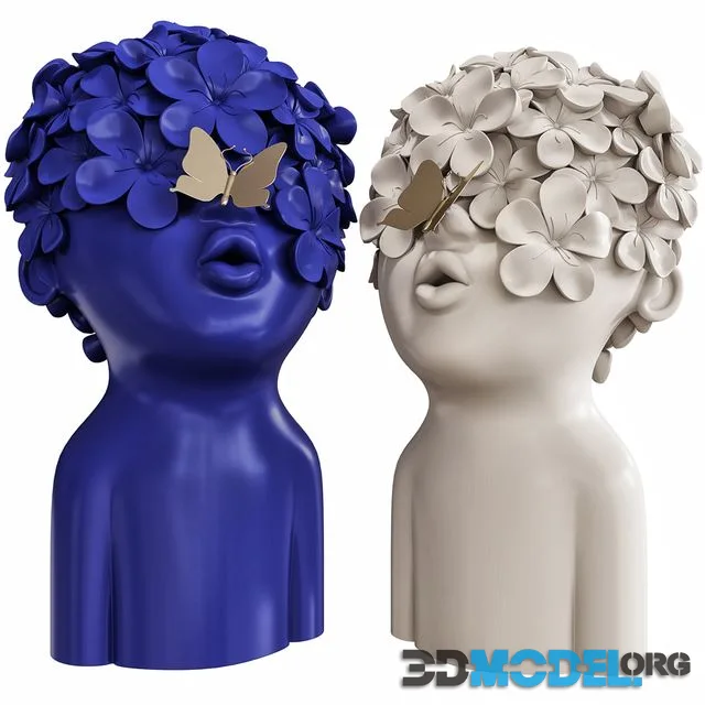 Modern sculpture 104 (Spring Blossom Child by MesmerizeD)