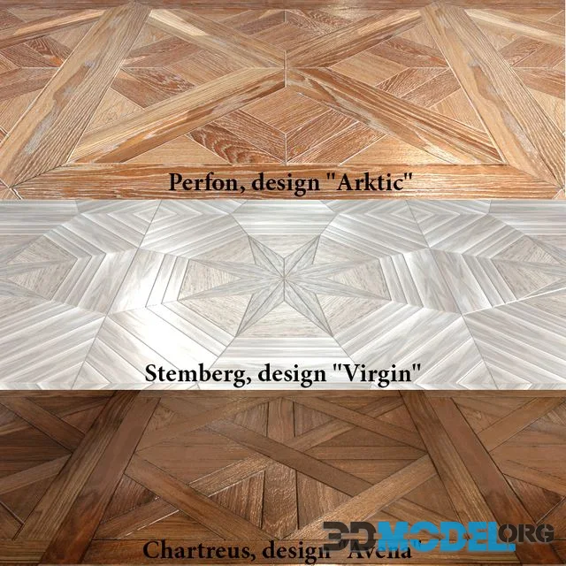 Modular flooring 2 (3 types)