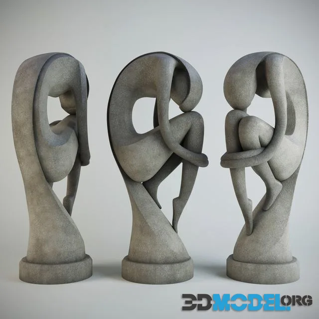 Sculpture stone concrete