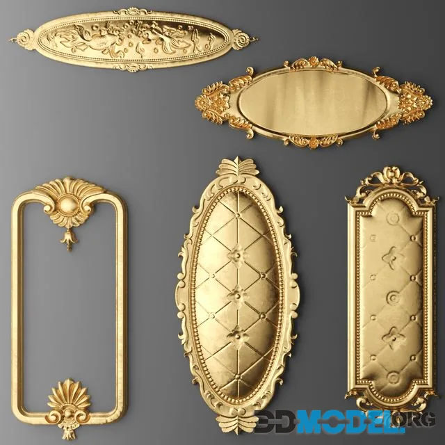 Set stucco decoration 841