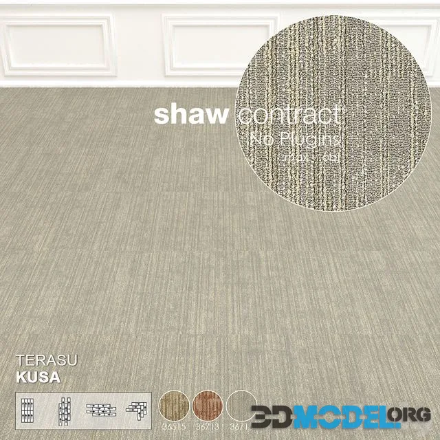 Shaw Carpet Terasu Kusa Wall to Wall Floor No 2