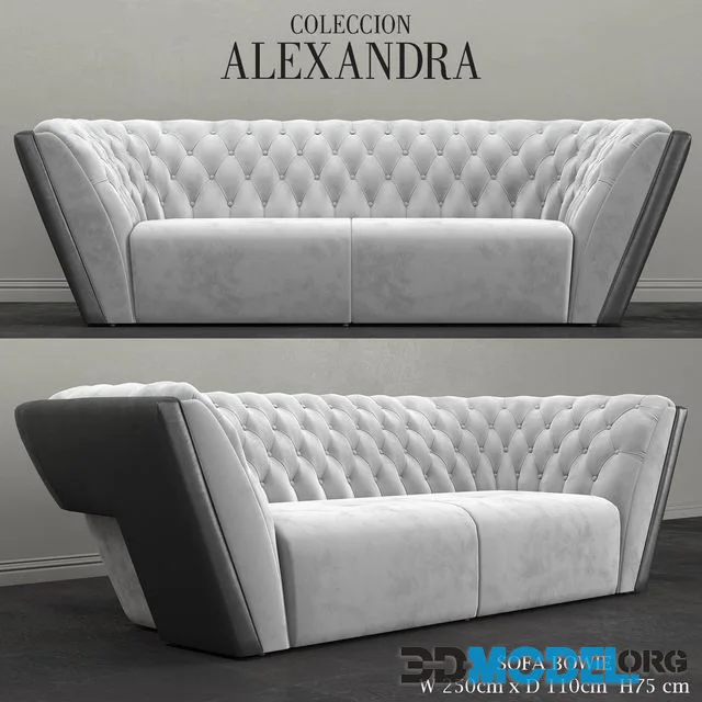 SOFA BOWIE by COLECCION ALEXANDRA