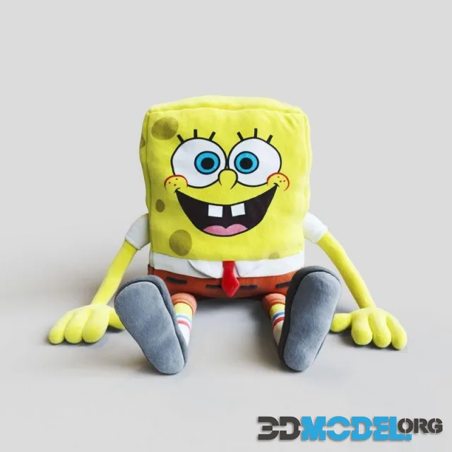 Soft toy SpongeBob SquarePants (PBR)