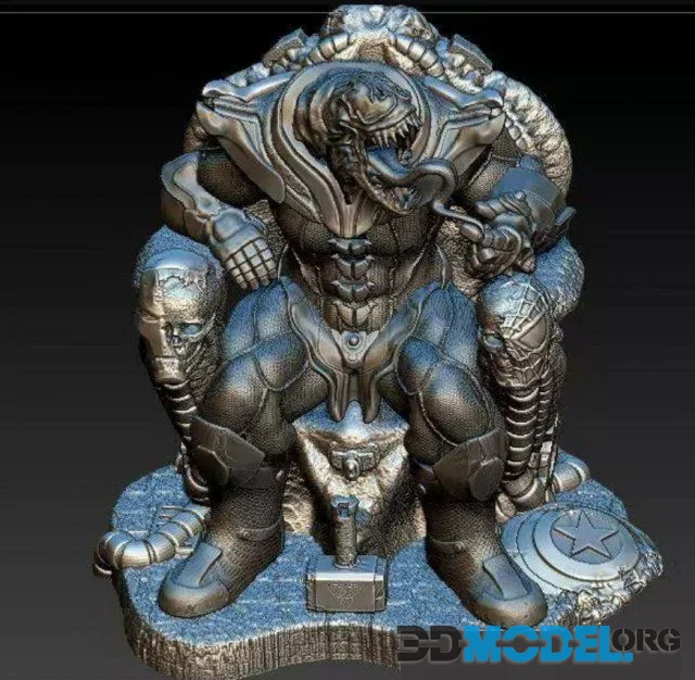 Symbiote Thanos – Venom – Infinity Gauntlet