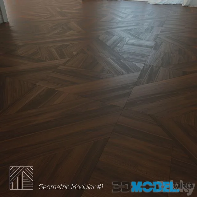 Tribeca Flat Modern Geometric Modular Flooring