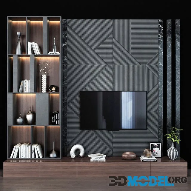 TV shelf 0132