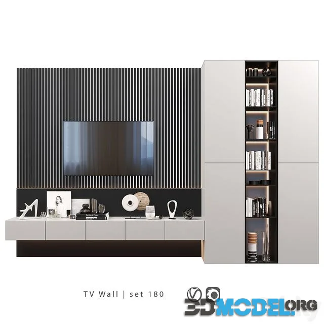 TV Wall set 180