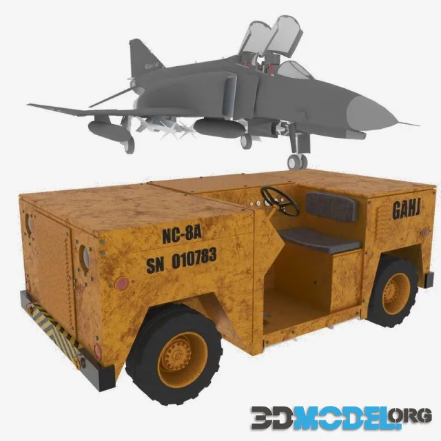 US Navy Aircraft NC-8A Mobile Electric Power Plant Tractor (PBR)
