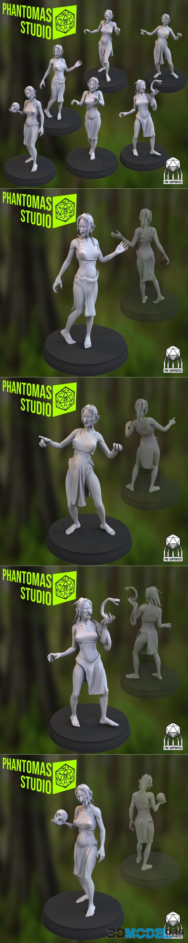 Swamp Witch v2 – Printable