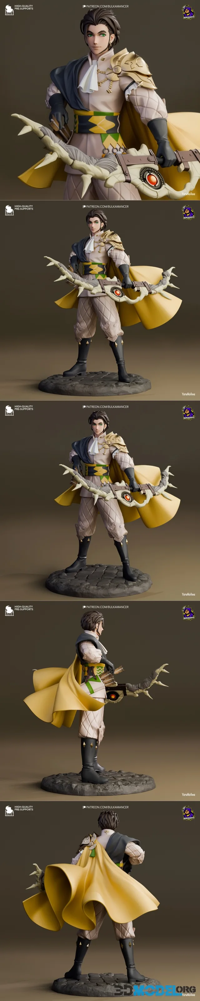 Bulkamancer Sculpts - Claude – Printable