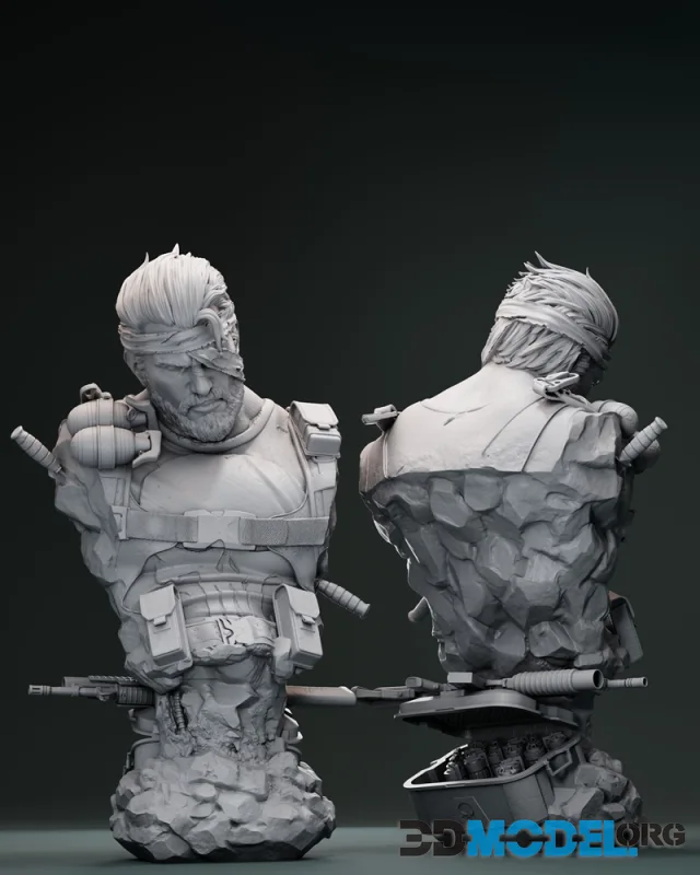 ZEZ Studios - Punisher bust – Printable