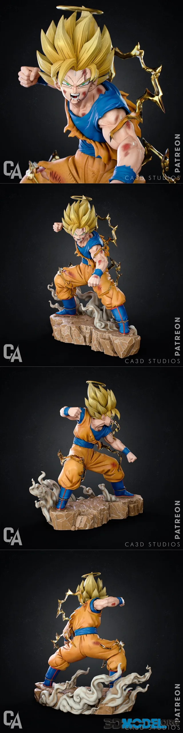 Ca 3d Studios - Goku – Printable
