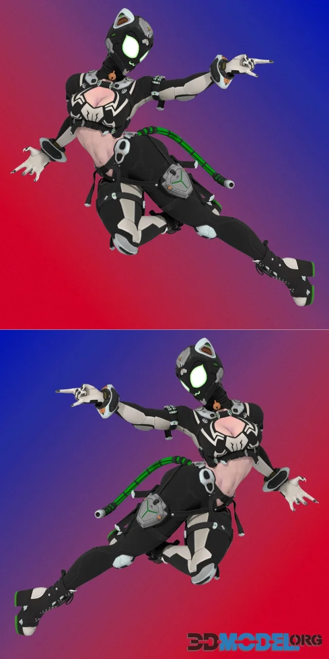 Spider cat – Printable