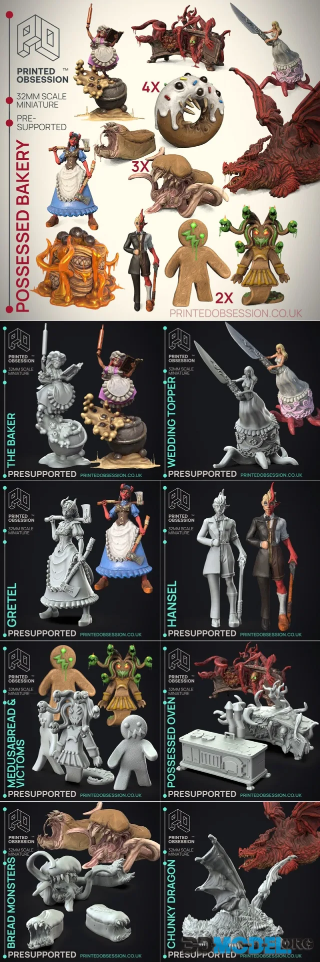 Printed Obsession - Possessed Bakery – Printable