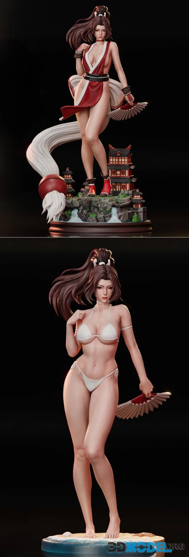 Mai Shiranu Sculpture and Bikini – Printable