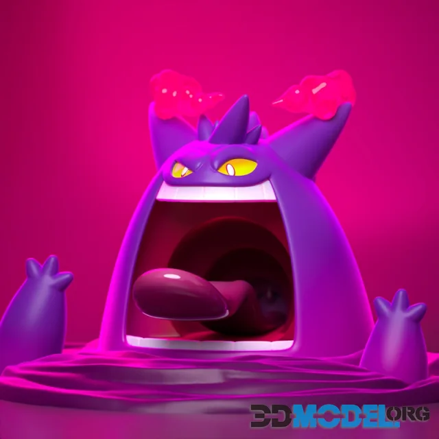 Gigantamax Gengar Pokemon – Printable