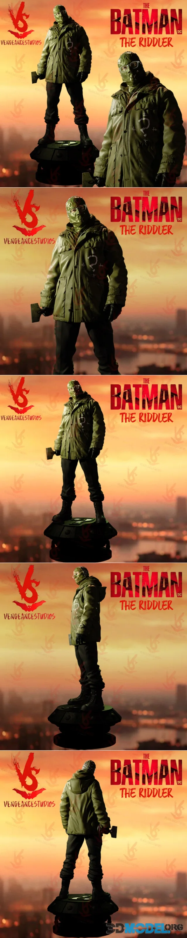 Vengeancestudios - The Riddler from The Batman 2022 – Printable