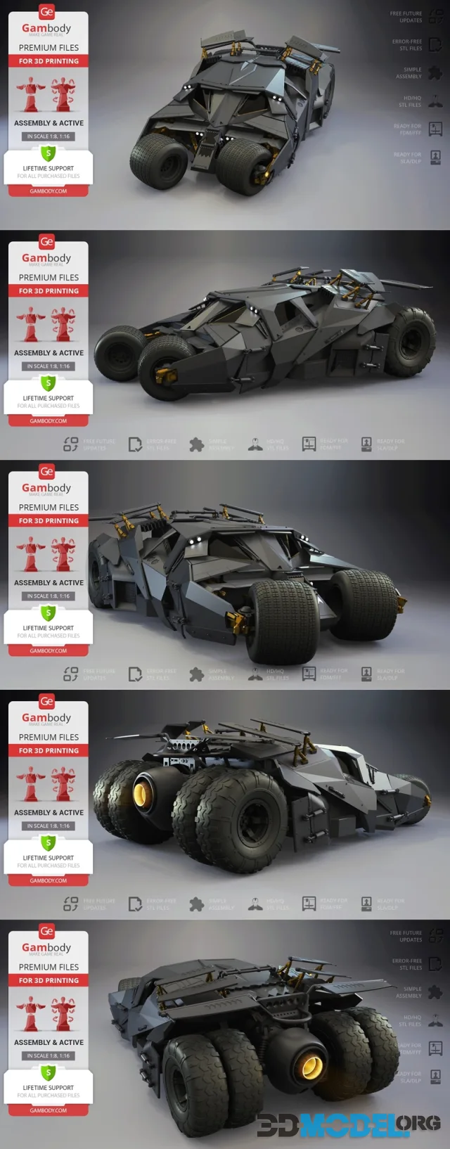 Gambody - The Tumbler – Printable