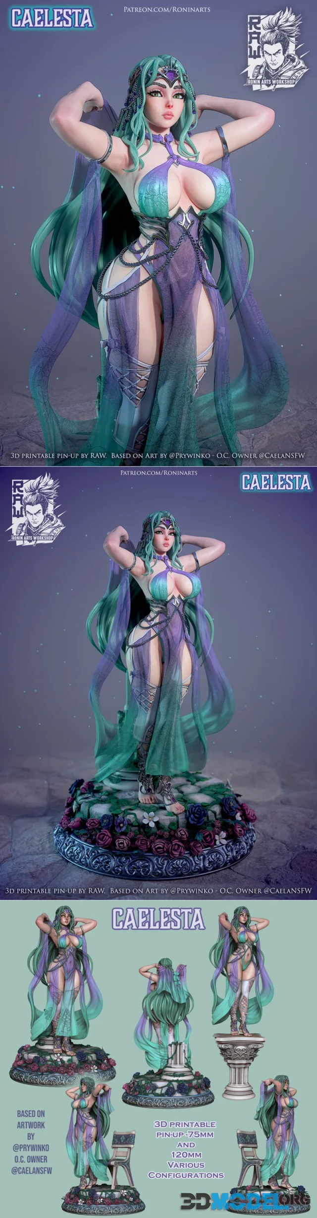 Ronin Arts Workshop - Caelesta – Printable