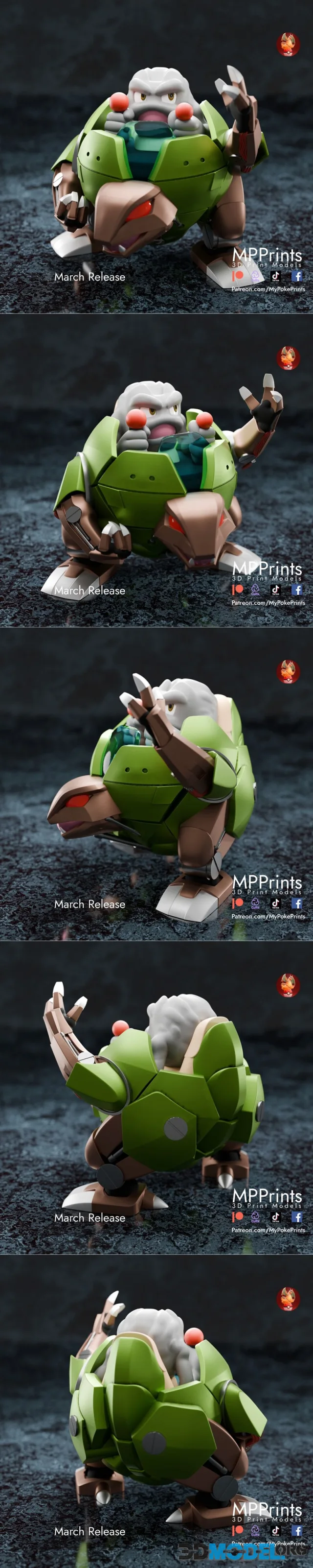 Robo Geodude – Printable