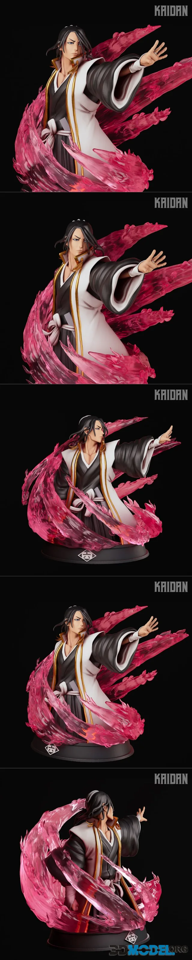 Byakuya Kuchiki Bust – Printable