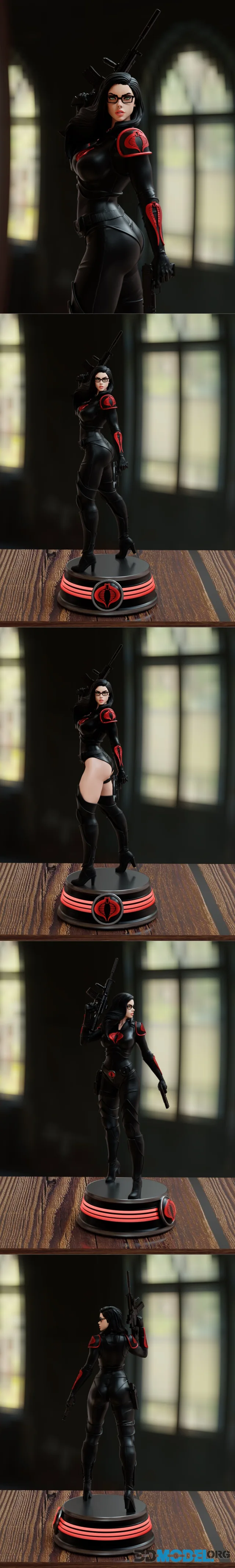 BrunoArt3D - Baronesa de GI Joe – Printable