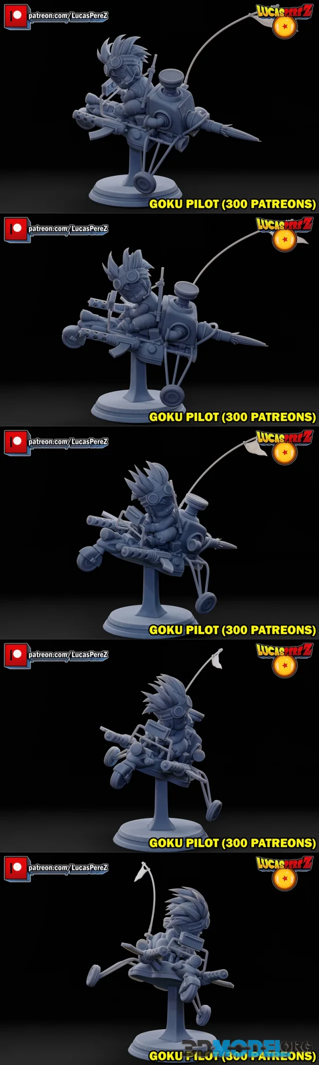 Lucas Perez - Goku Pilot – Printable