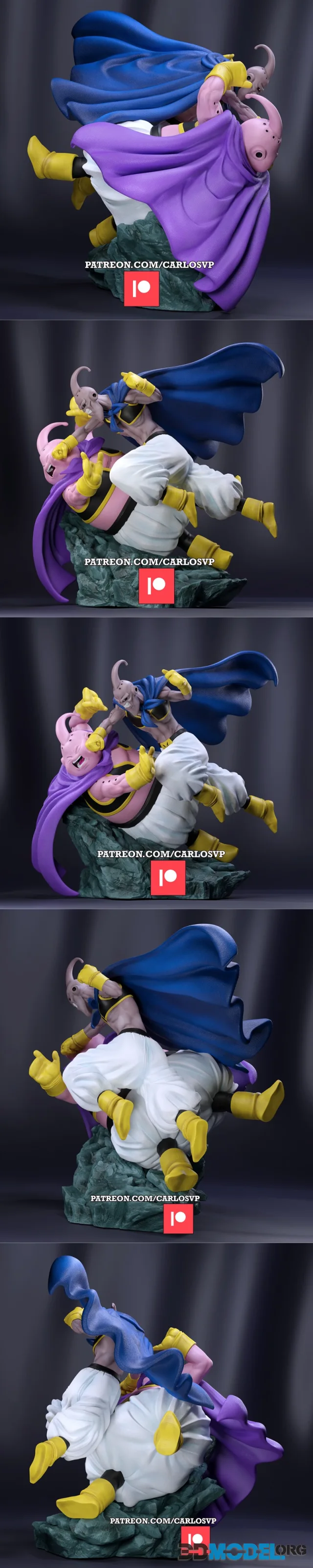 Battle of Buu Diorama - CarlosVP – Printable