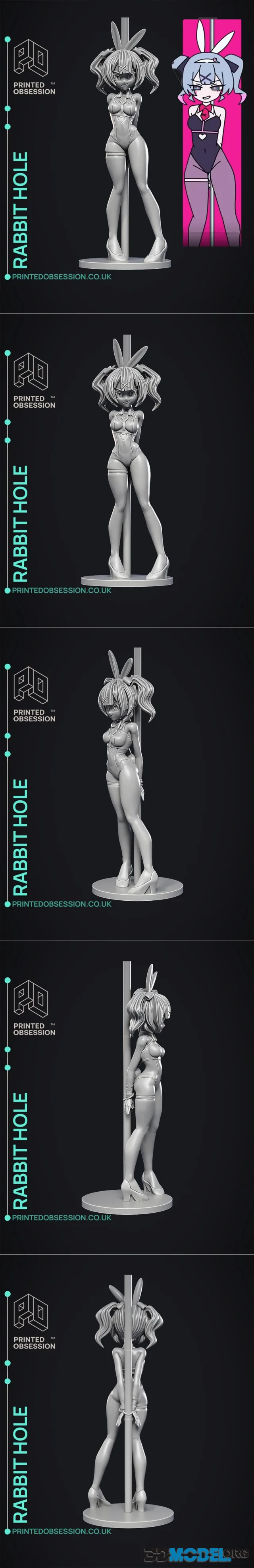 Rabbit Hole - Fan Art – Printable
