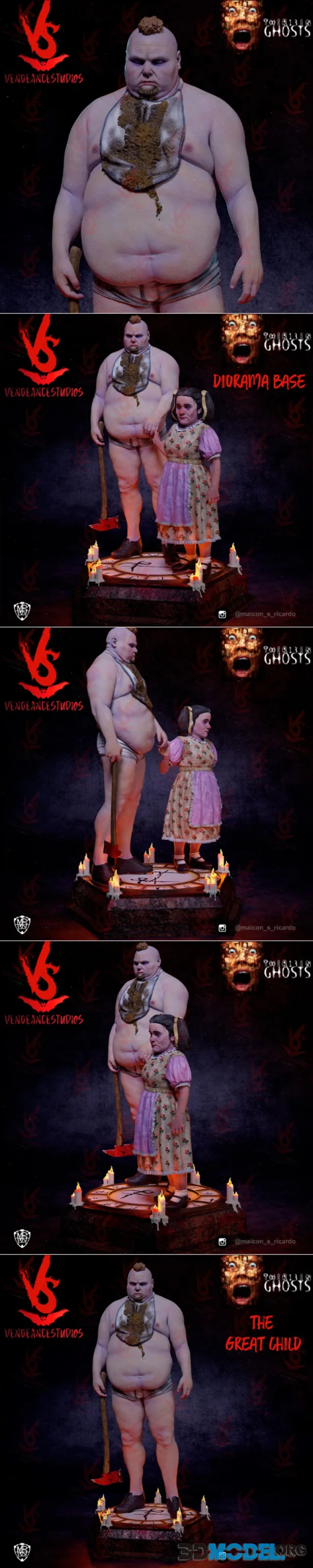 Vengeancestudios - The Great Child 13 Ghosts – Printable