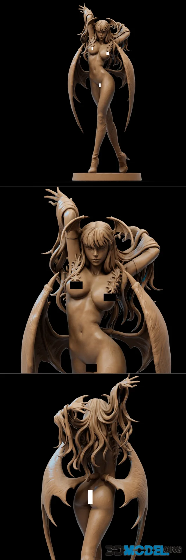 Ca 3d Studios - Morrigan NSFW Version – Printable