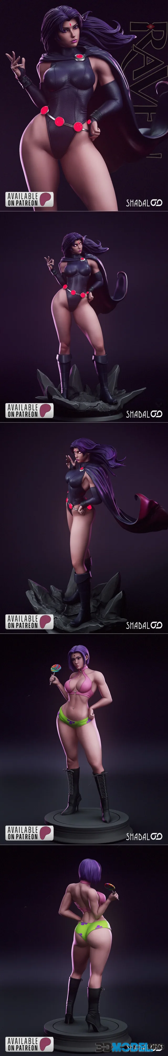 Shadaloo Studios - Raven – Printable