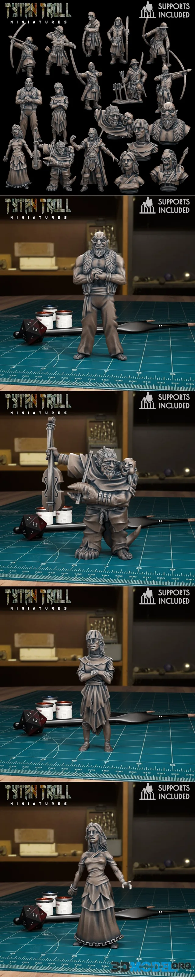 TytanTroll Miniatures May 2024 – Printable