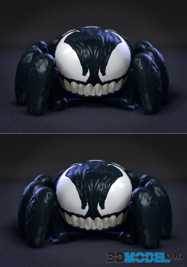 Venom E Spiderbot – Printable