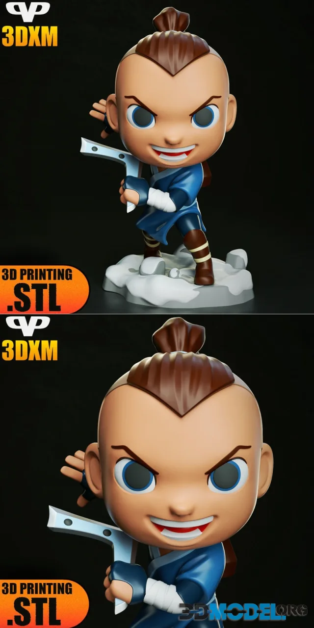 Sokka Chibi – Printable
