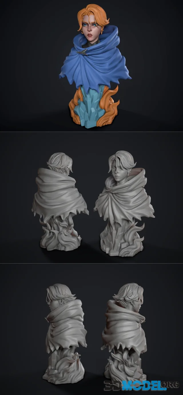 Castlevania - Sypha Bust – Printable