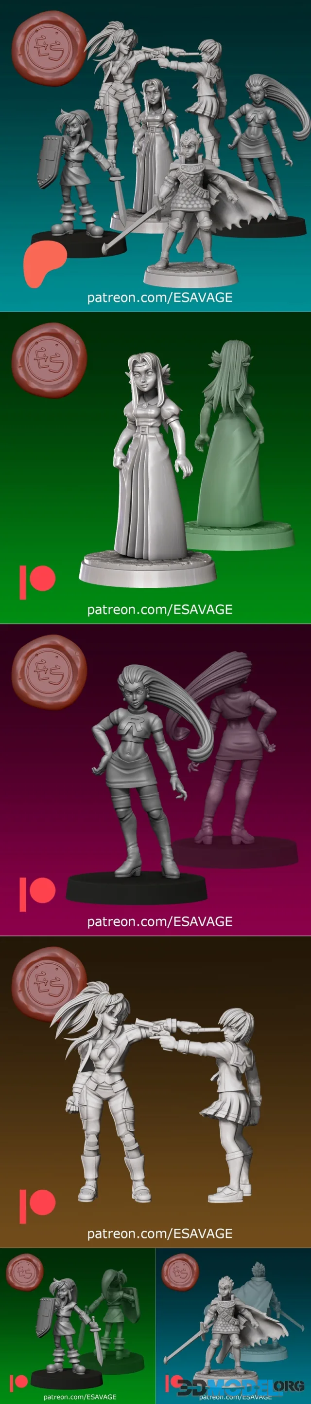 Ethan Savage Studios May 2024 – Printable