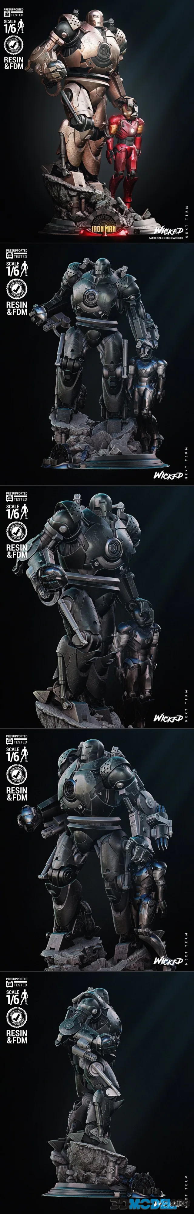 WICKED - Iron Monger Sculpture – Printable