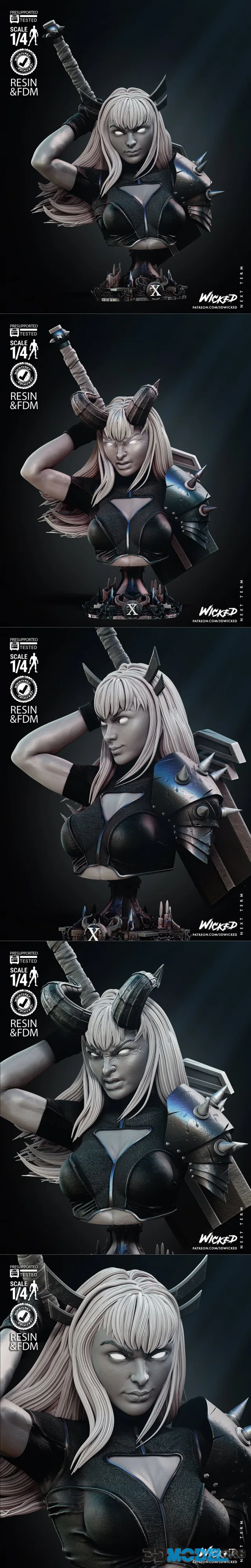WICKED - Magic Bust – Printable