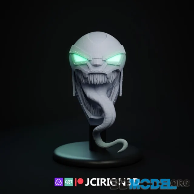 Venomized DrDoom Hood – Printable