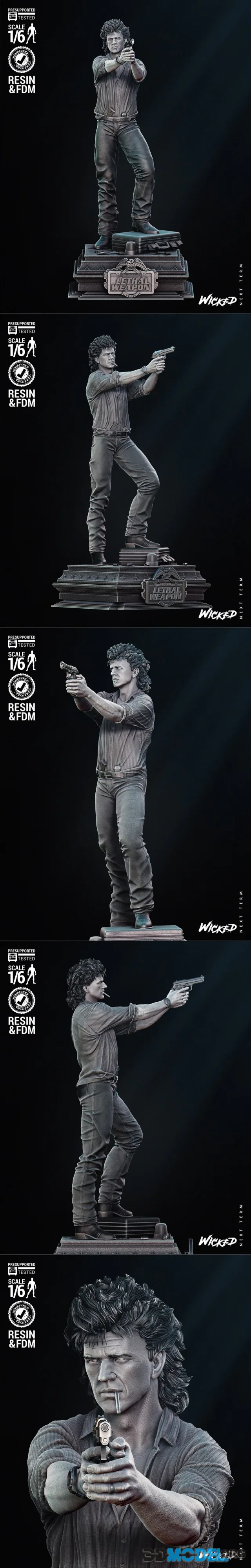 WICKED - Riggs Sculpture – Printable