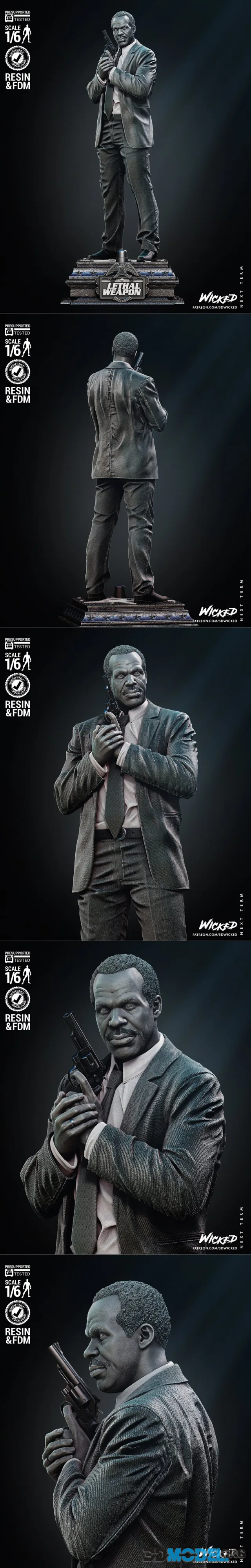 WICKED - Roger Sculpture – Printable