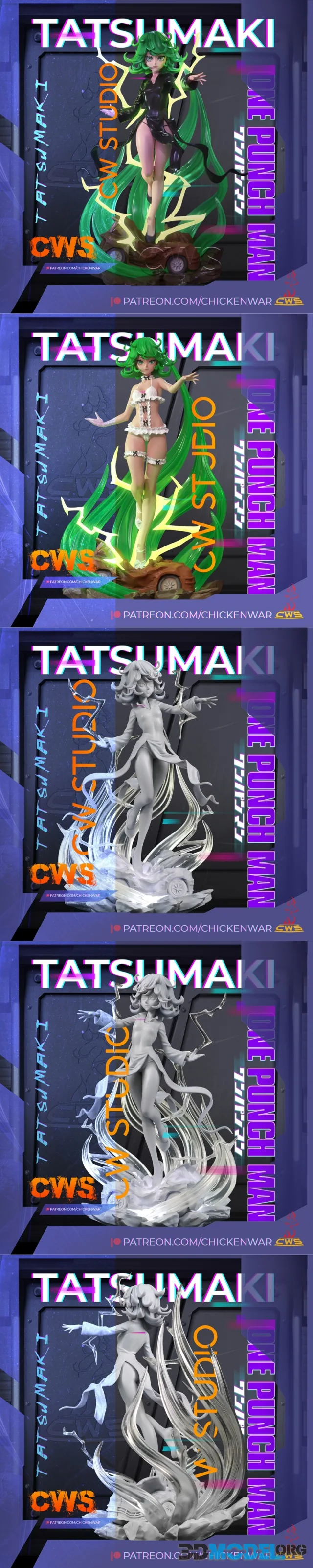 CW Studio - Tatsumaiki – Printable
