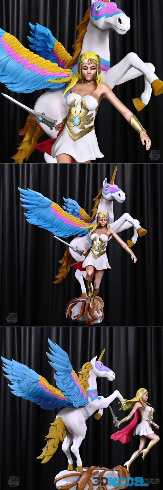 She-Ra - Princess of Power and Swift Wind – Printable