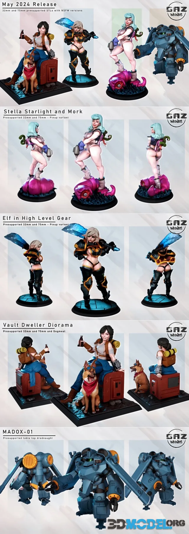 GAZ Minis - May 2024 – Printable