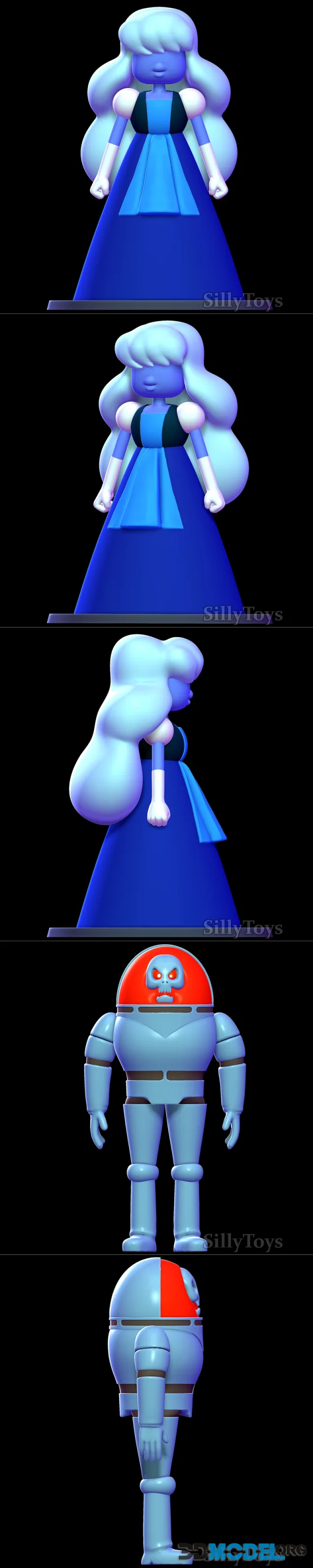 Sapphire - Steven Universe and Space Kook - Scooby Doo – Printable