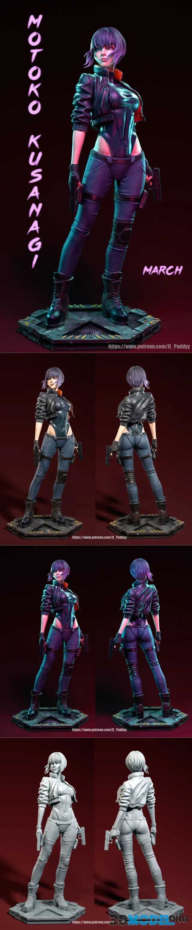 Il Paddyy - Motoko Kusanagi – Printable