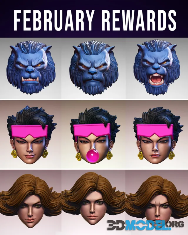 Stl Custom Collections February 2024 – Printable