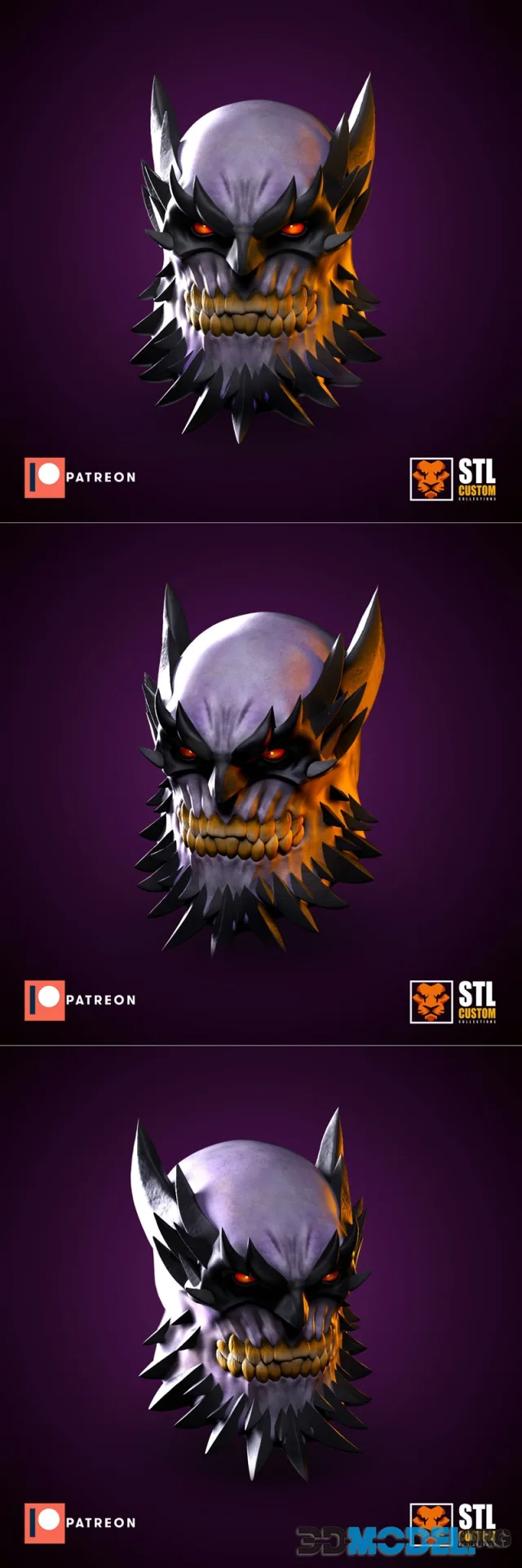 Devastator demon skull – Printable